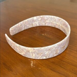 Pearlescent Lavender Wide Headband - Women Accessories